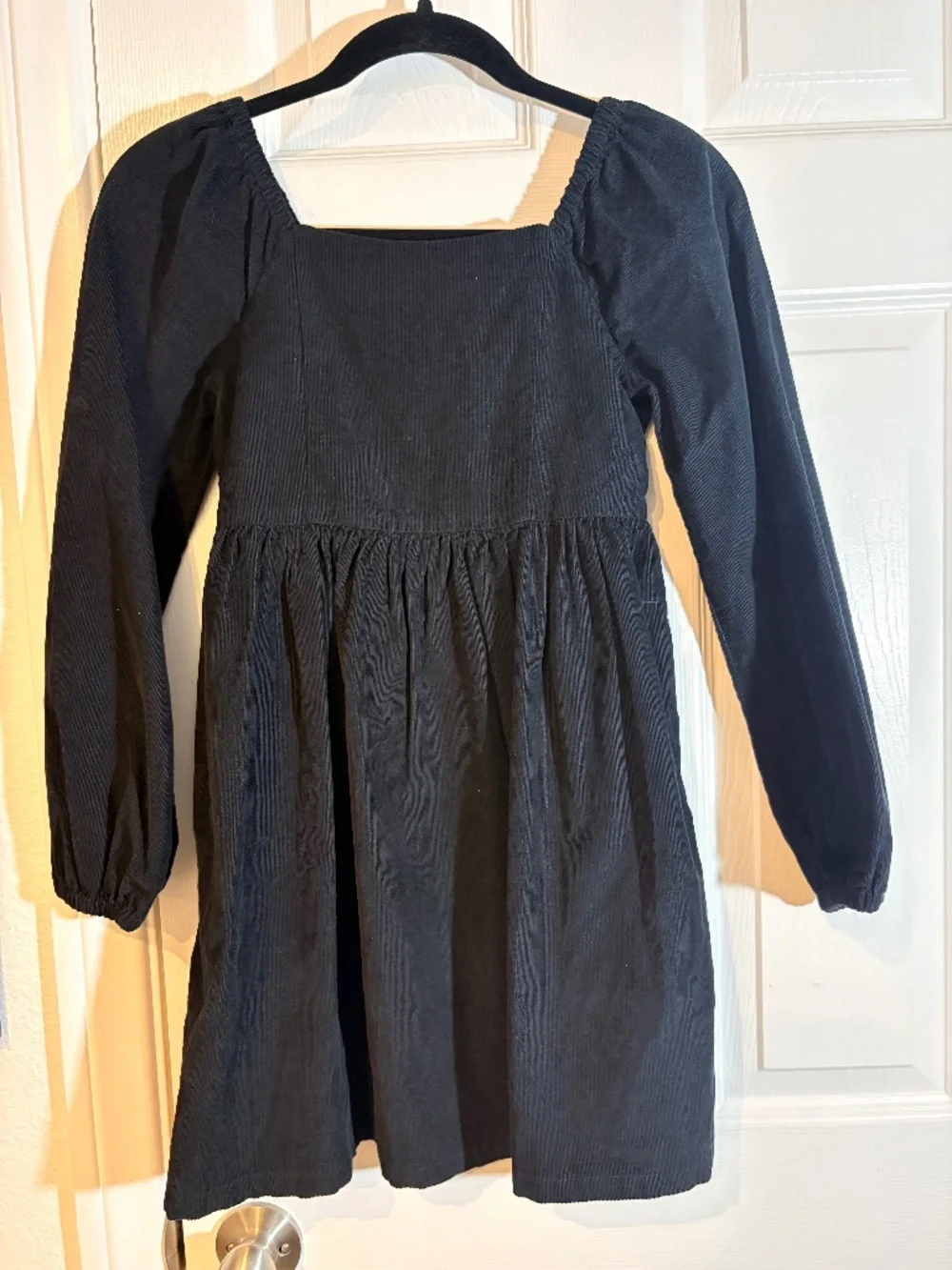 GAP KIDS  Black Corduroy Black Sleeve  Dress Size L